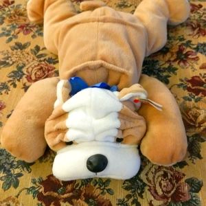 Vintage 1996 TY Pillow Pals "Bruiser"